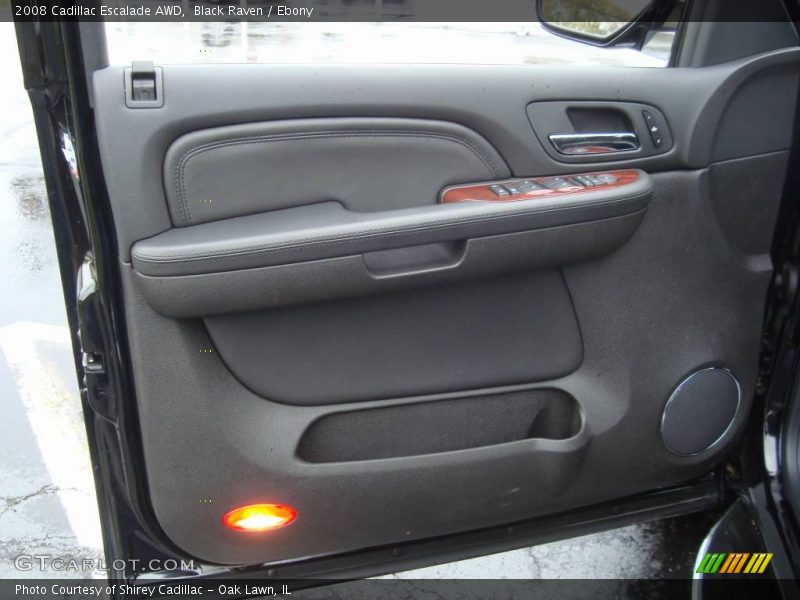Black Raven / Ebony 2008 Cadillac Escalade AWD