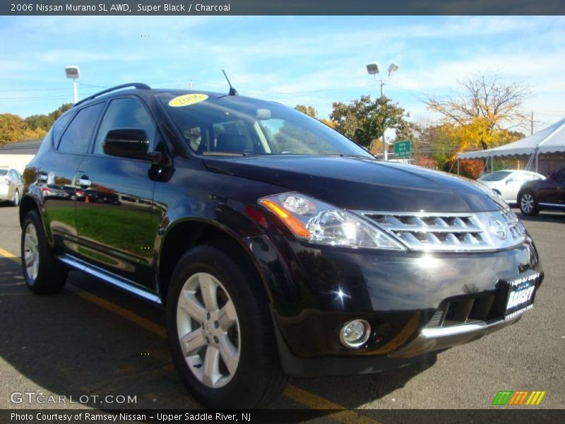 Super Black / Charcoal 2006 Nissan Murano SL AWD