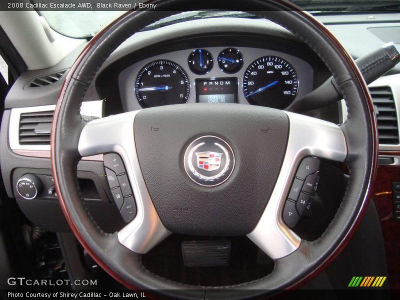Black Raven / Ebony 2008 Cadillac Escalade AWD