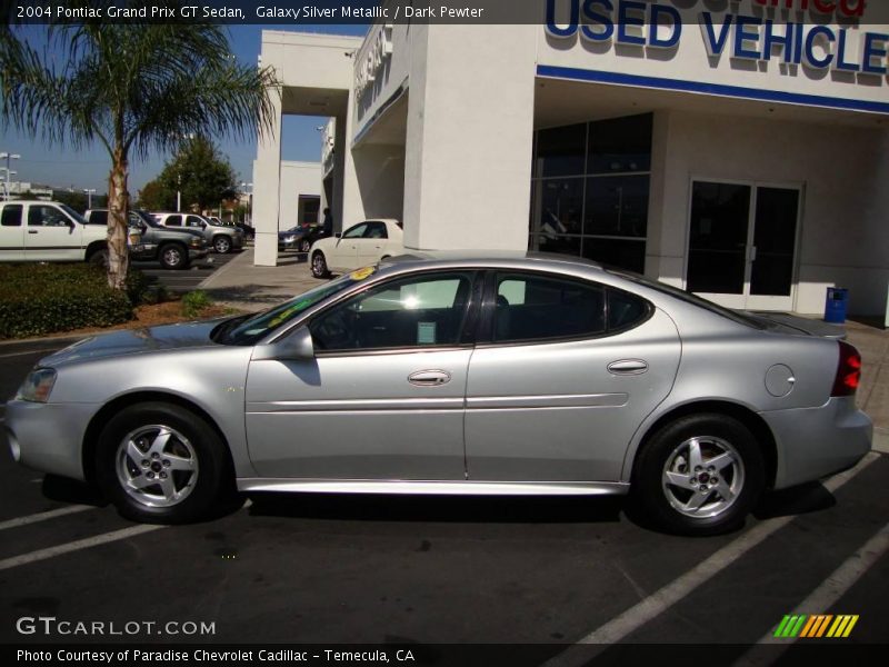 Galaxy Silver Metallic / Dark Pewter 2004 Pontiac Grand Prix GT Sedan