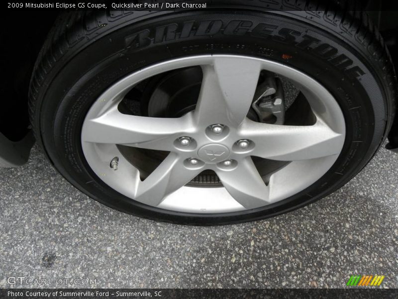 Quicksilver Pearl / Dark Charcoal 2009 Mitsubishi Eclipse GS Coupe