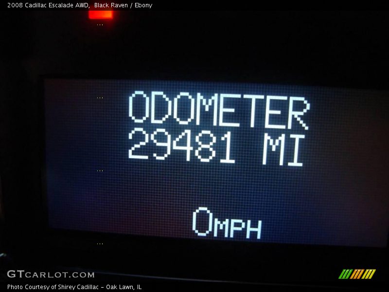 Black Raven / Ebony 2008 Cadillac Escalade AWD