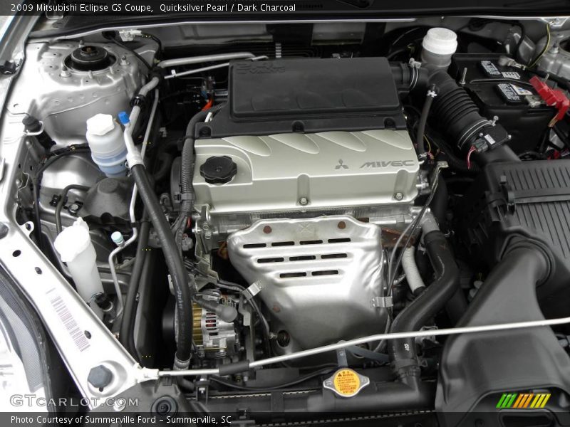 Quicksilver Pearl / Dark Charcoal 2009 Mitsubishi Eclipse GS Coupe