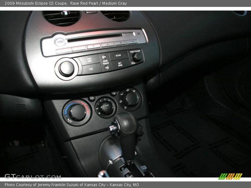 Rave Red Pearl / Medium Gray 2009 Mitsubishi Eclipse GS Coupe