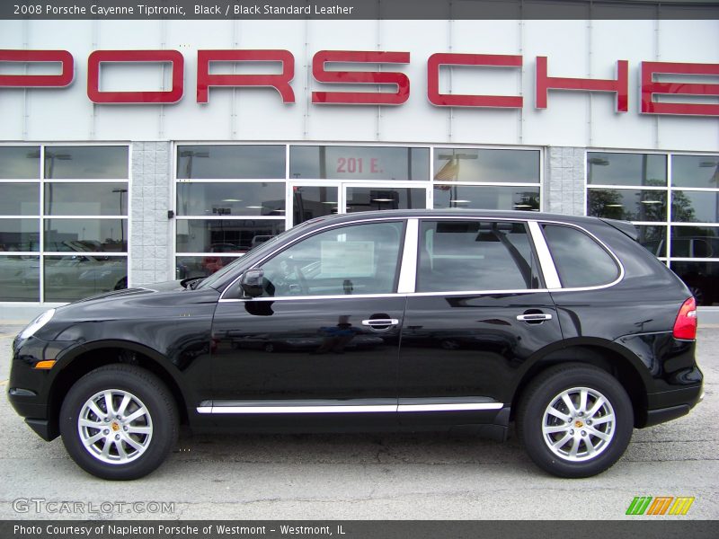 Black / Black Standard Leather 2008 Porsche Cayenne Tiptronic