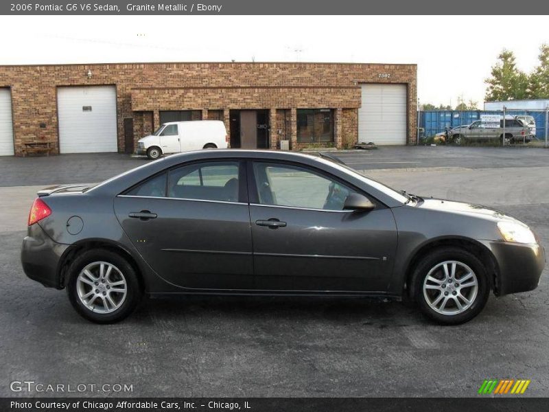 Granite Metallic / Ebony 2006 Pontiac G6 V6 Sedan