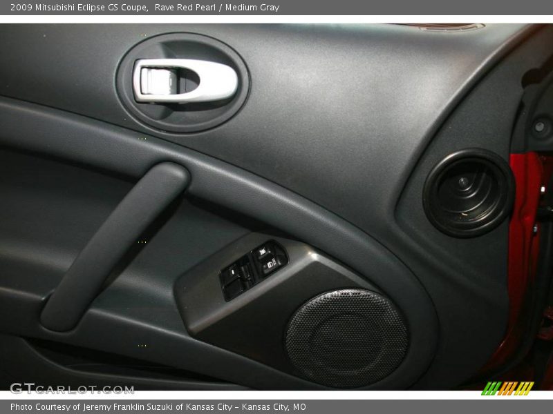 Rave Red Pearl / Medium Gray 2009 Mitsubishi Eclipse GS Coupe
