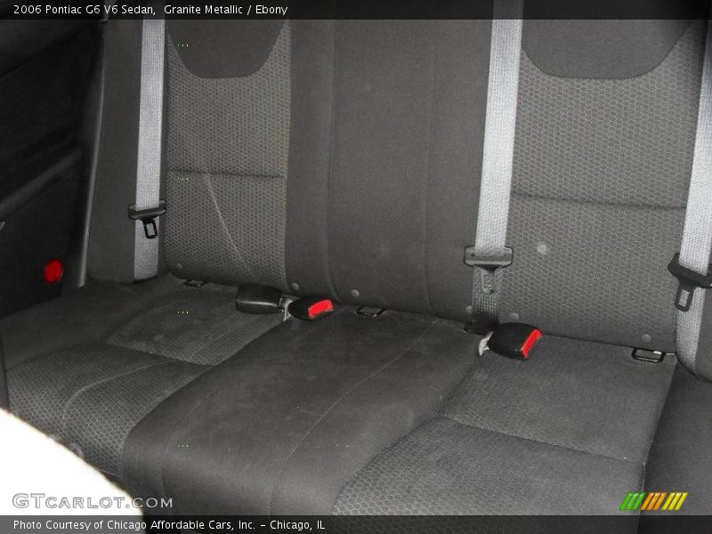 Granite Metallic / Ebony 2006 Pontiac G6 V6 Sedan