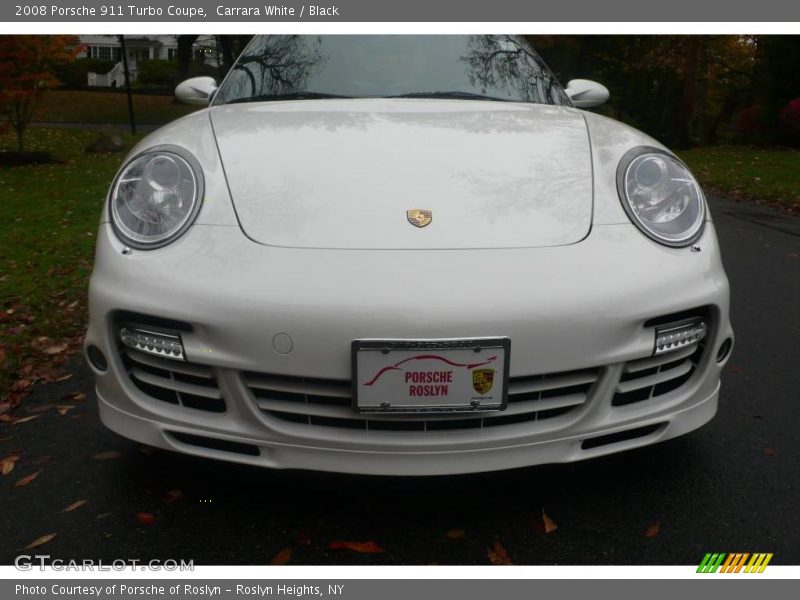 Carrara White / Black 2008 Porsche 911 Turbo Coupe