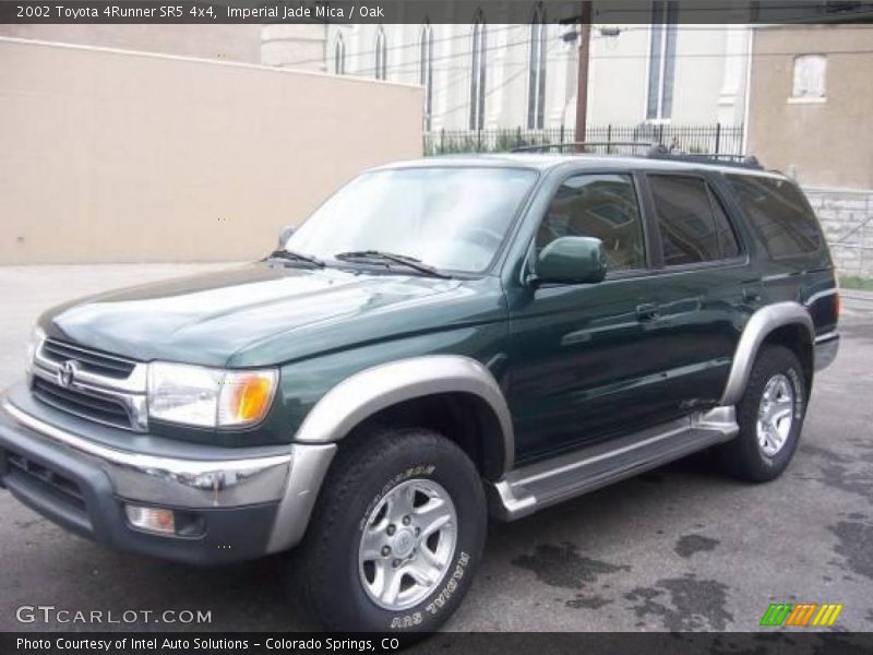 Imperial Jade Mica / Oak 2002 Toyota 4Runner SR5 4x4
