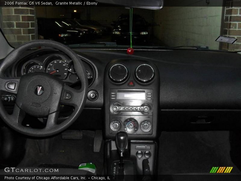 Granite Metallic / Ebony 2006 Pontiac G6 V6 Sedan