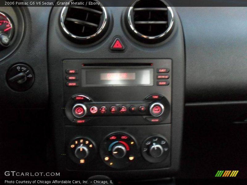Granite Metallic / Ebony 2006 Pontiac G6 V6 Sedan