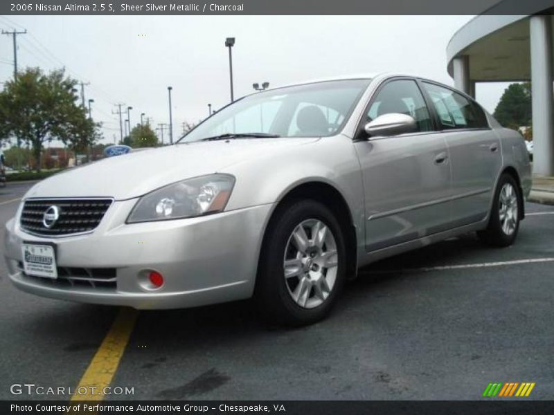 Sheer Silver Metallic / Charcoal 2006 Nissan Altima 2.5 S