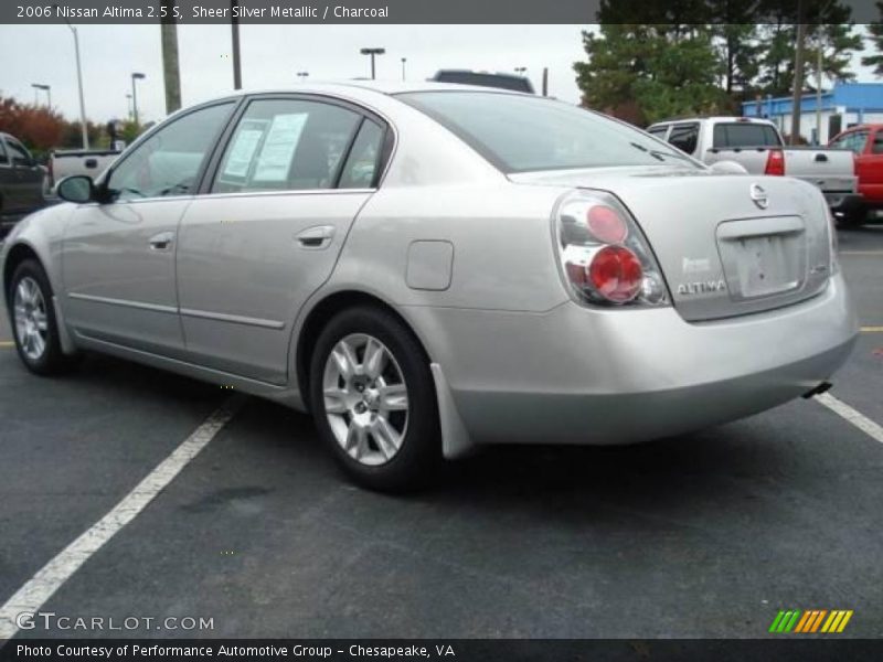 Sheer Silver Metallic / Charcoal 2006 Nissan Altima 2.5 S
