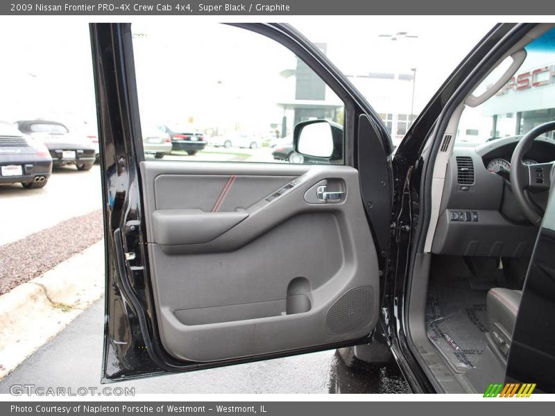 Super Black / Graphite 2009 Nissan Frontier PRO-4X Crew Cab 4x4