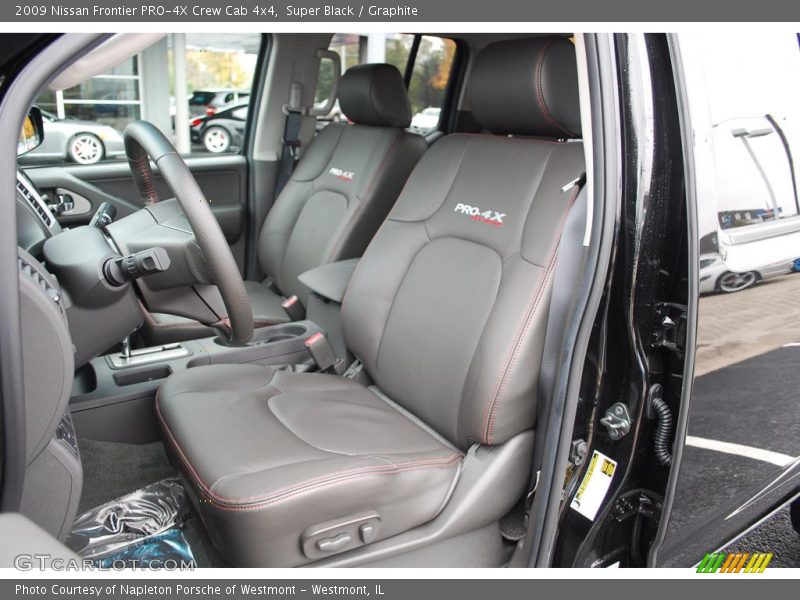 Super Black / Graphite 2009 Nissan Frontier PRO-4X Crew Cab 4x4
