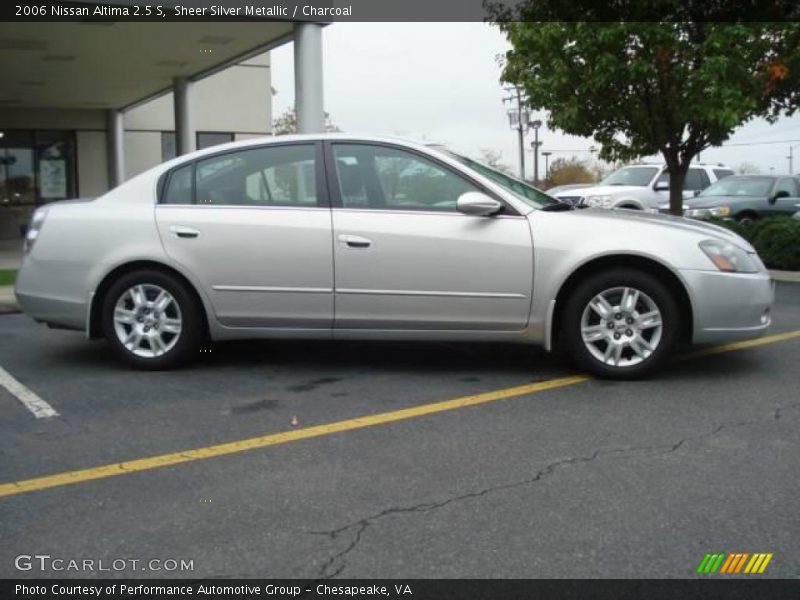 Sheer Silver Metallic / Charcoal 2006 Nissan Altima 2.5 S