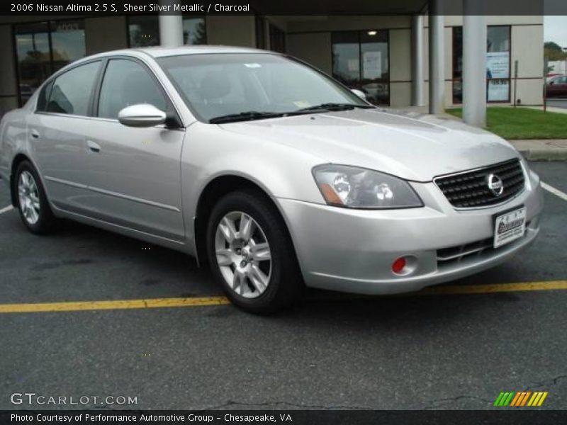 Sheer Silver Metallic / Charcoal 2006 Nissan Altima 2.5 S