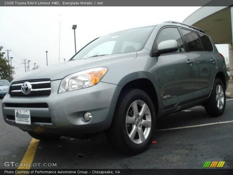 Everglade Metallic / Ash 2008 Toyota RAV4 Limited 4WD