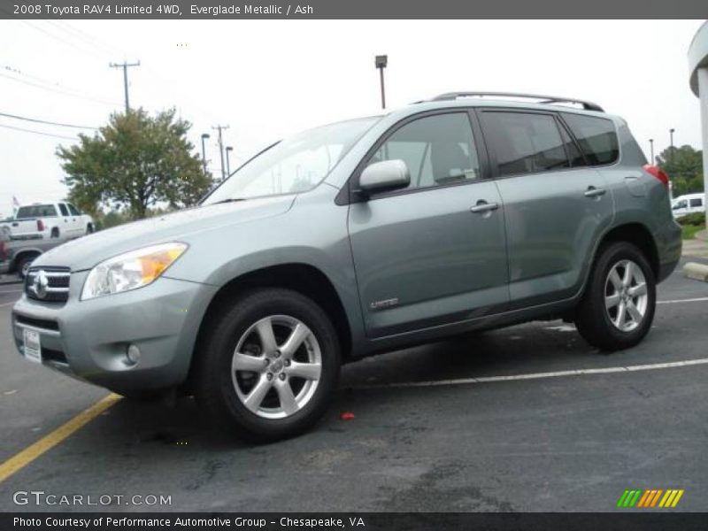 Everglade Metallic / Ash 2008 Toyota RAV4 Limited 4WD