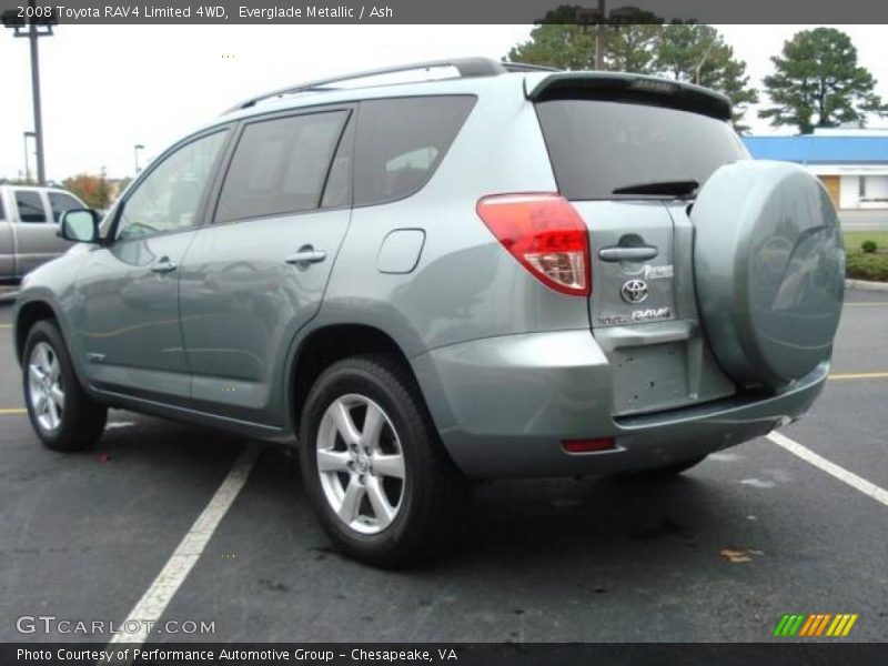 Everglade Metallic / Ash 2008 Toyota RAV4 Limited 4WD