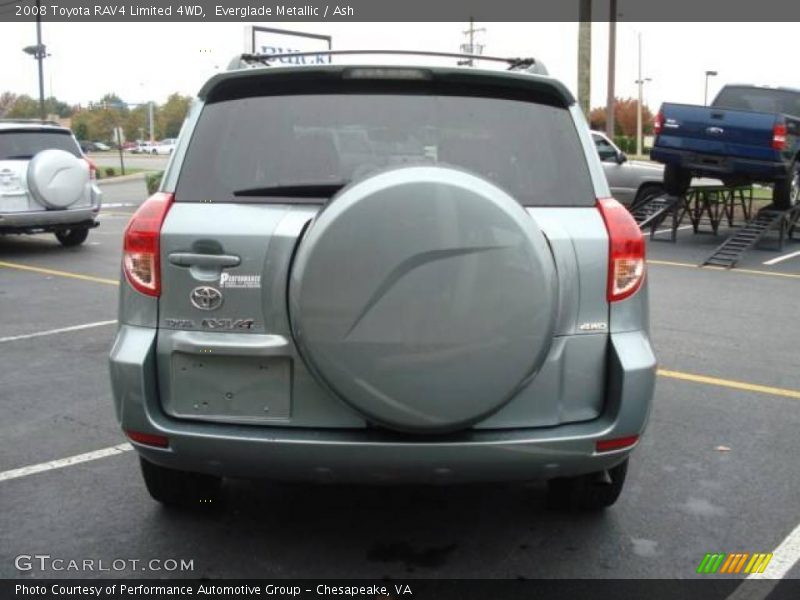 Everglade Metallic / Ash 2008 Toyota RAV4 Limited 4WD