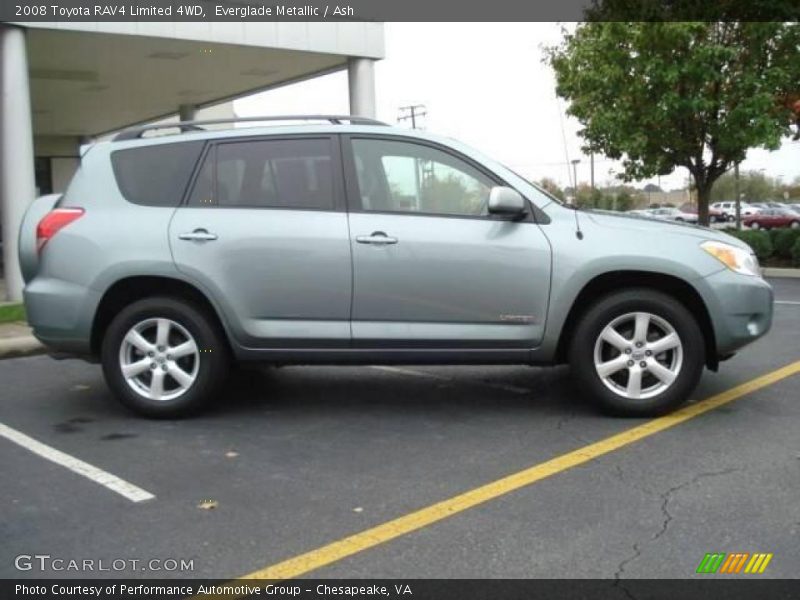Everglade Metallic / Ash 2008 Toyota RAV4 Limited 4WD