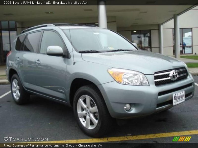 Everglade Metallic / Ash 2008 Toyota RAV4 Limited 4WD