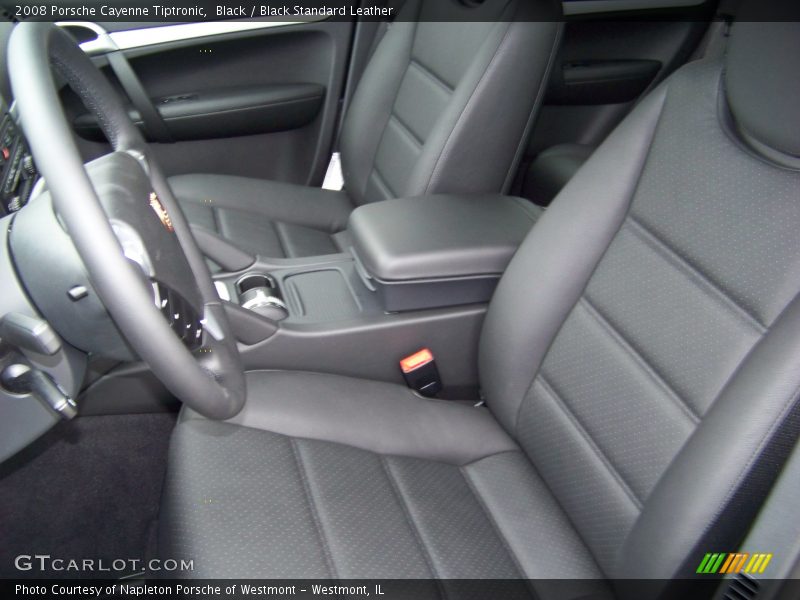Black / Black Standard Leather 2008 Porsche Cayenne Tiptronic