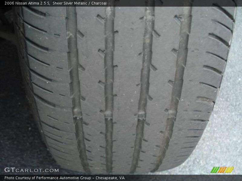 Sheer Silver Metallic / Charcoal 2006 Nissan Altima 2.5 S