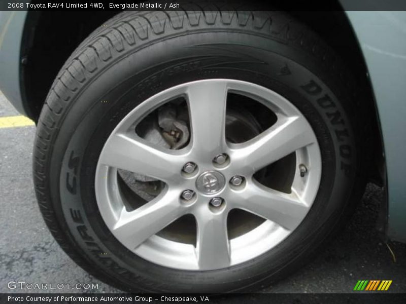 Everglade Metallic / Ash 2008 Toyota RAV4 Limited 4WD