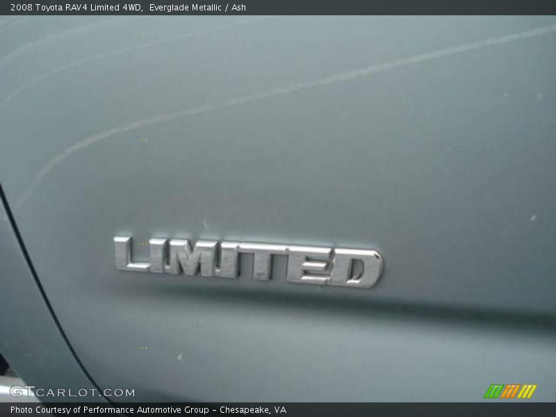 Everglade Metallic / Ash 2008 Toyota RAV4 Limited 4WD