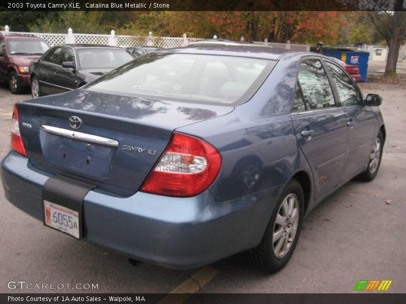 Catalina Blue Metallic / Stone 2003 Toyota Camry XLE