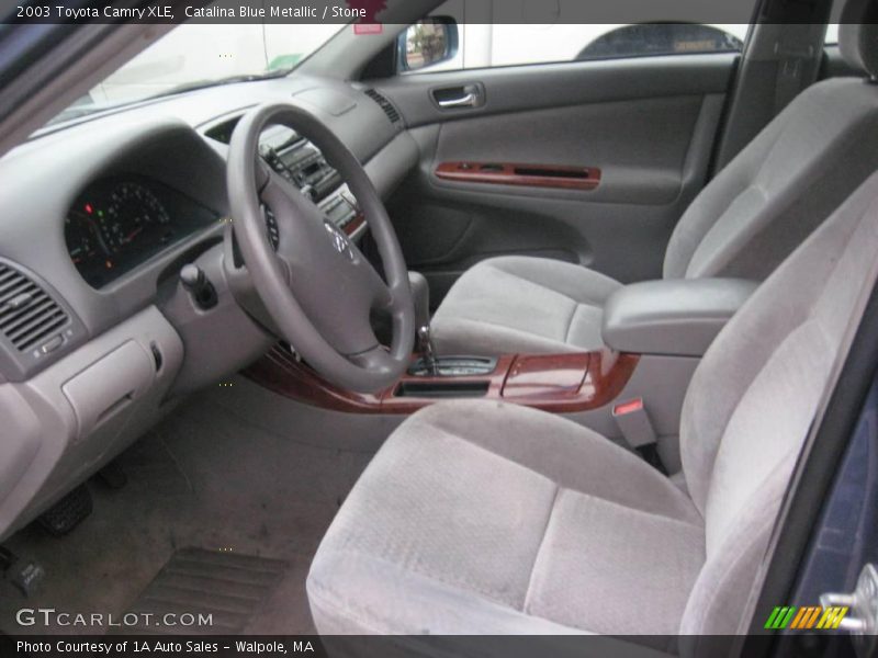 Catalina Blue Metallic / Stone 2003 Toyota Camry XLE
