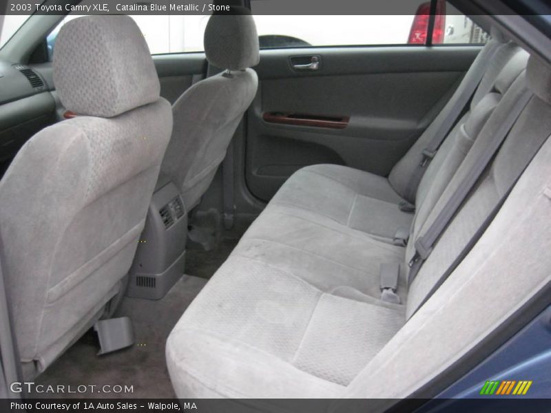 Catalina Blue Metallic / Stone 2003 Toyota Camry XLE