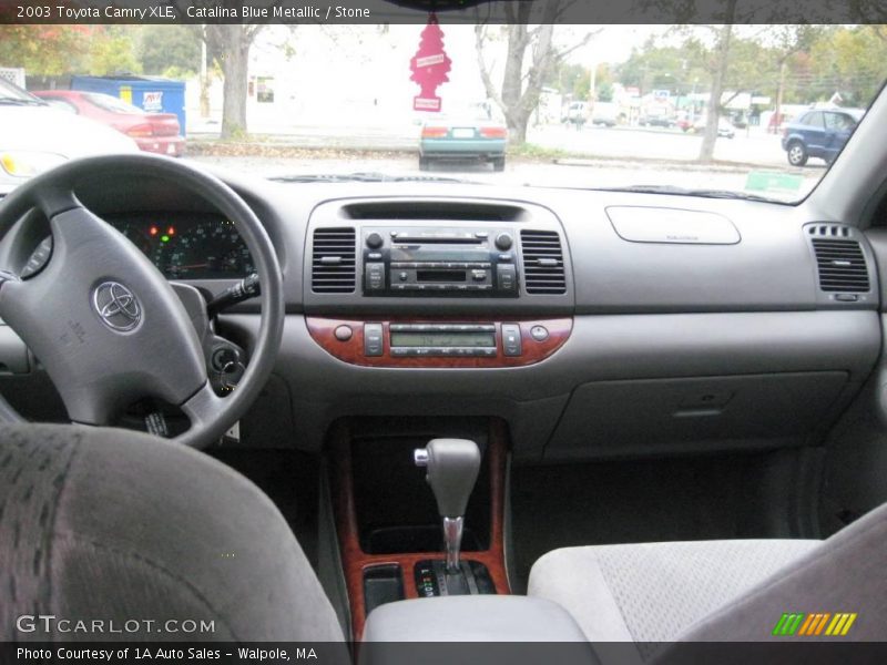 Catalina Blue Metallic / Stone 2003 Toyota Camry XLE