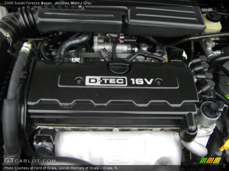 Absolute White / Grey 2006 Suzuki Forenza Wagon
