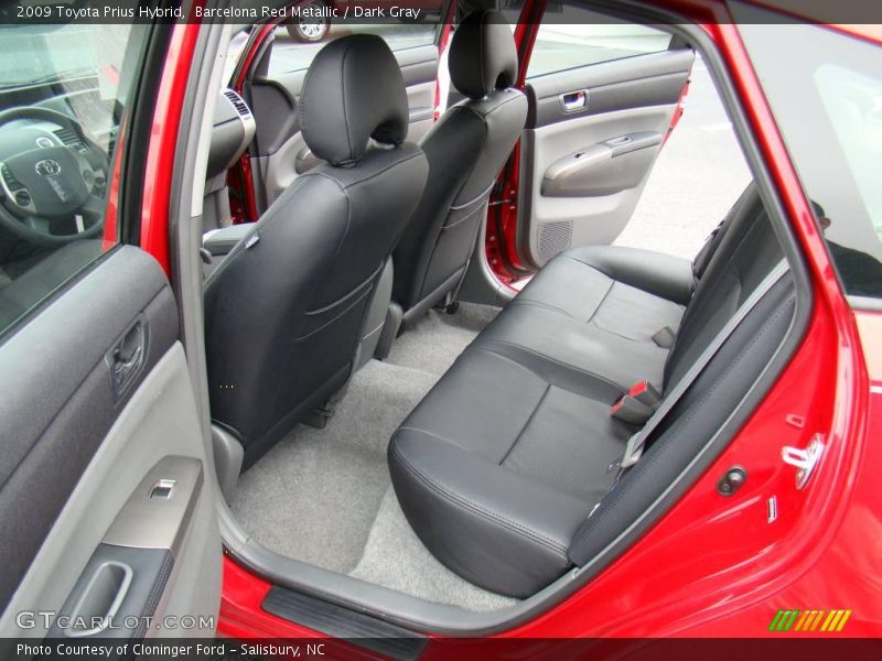 Barcelona Red Metallic / Dark Gray 2009 Toyota Prius Hybrid