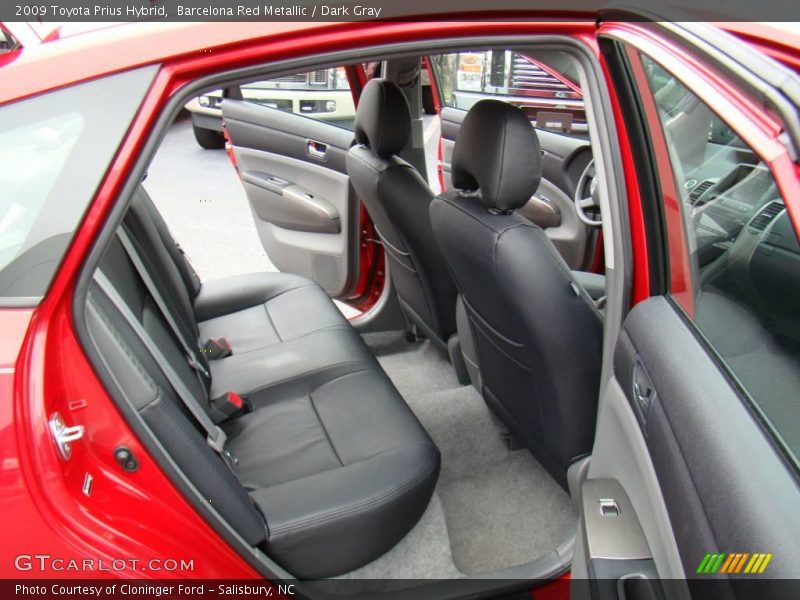 Barcelona Red Metallic / Dark Gray 2009 Toyota Prius Hybrid