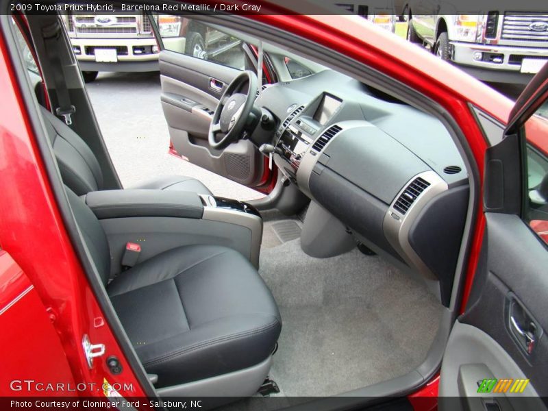 Barcelona Red Metallic / Dark Gray 2009 Toyota Prius Hybrid