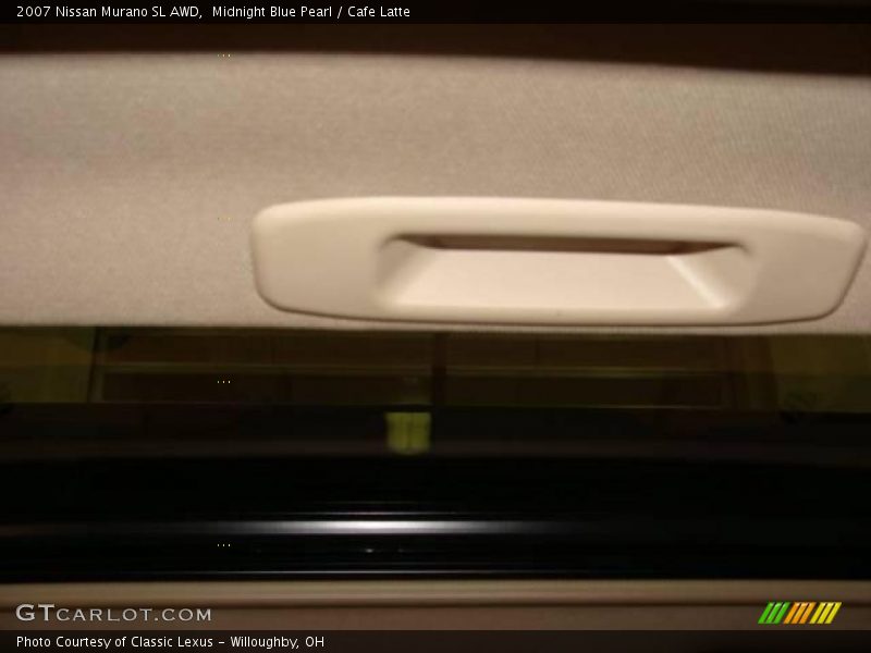 Midnight Blue Pearl / Cafe Latte 2007 Nissan Murano SL AWD