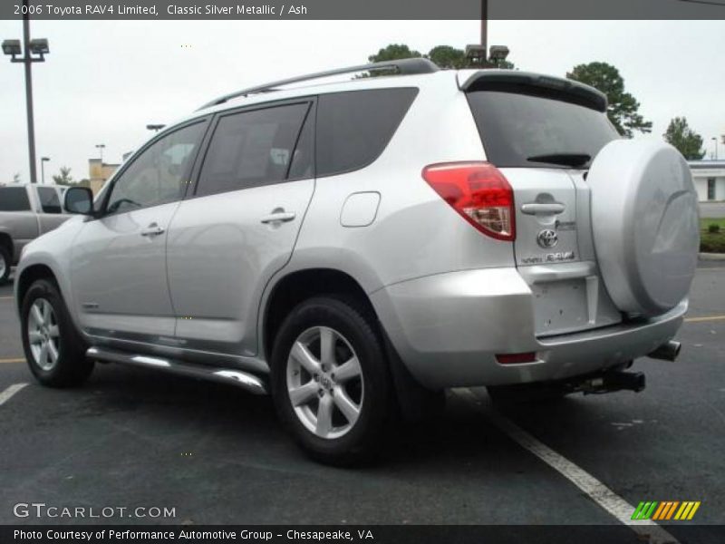 Classic Silver Metallic / Ash 2006 Toyota RAV4 Limited
