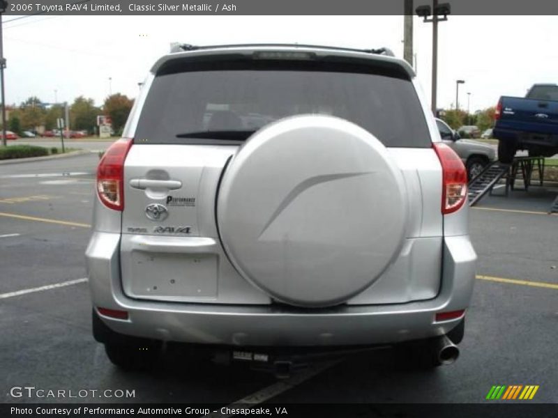 Classic Silver Metallic / Ash 2006 Toyota RAV4 Limited