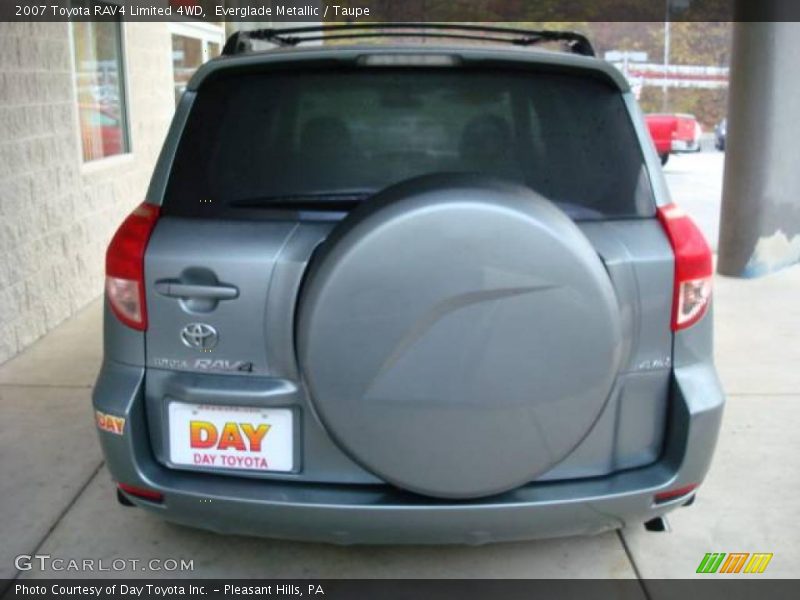 Everglade Metallic / Taupe 2007 Toyota RAV4 Limited 4WD
