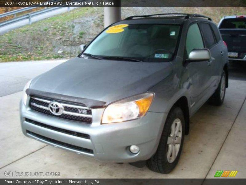 Everglade Metallic / Taupe 2007 Toyota RAV4 Limited 4WD