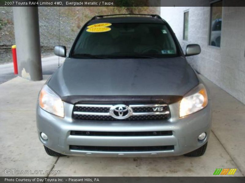Everglade Metallic / Taupe 2007 Toyota RAV4 Limited 4WD