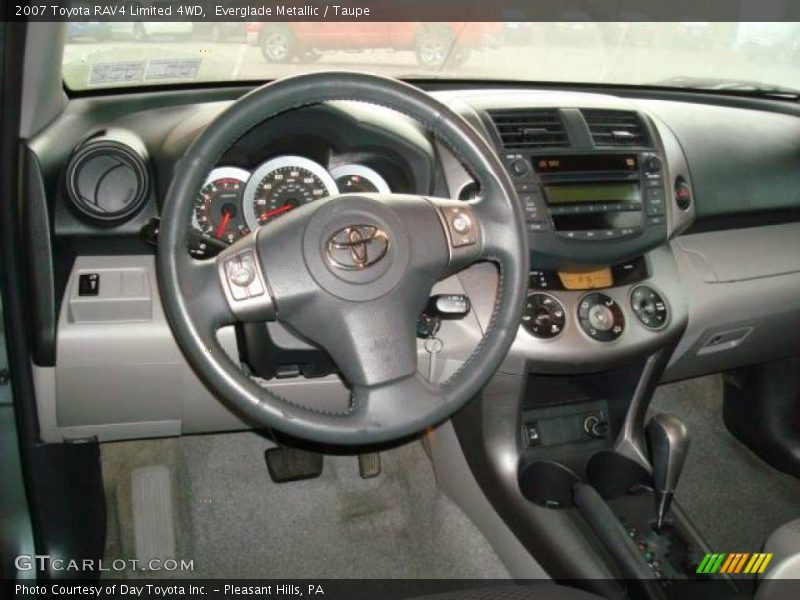 Everglade Metallic / Taupe 2007 Toyota RAV4 Limited 4WD