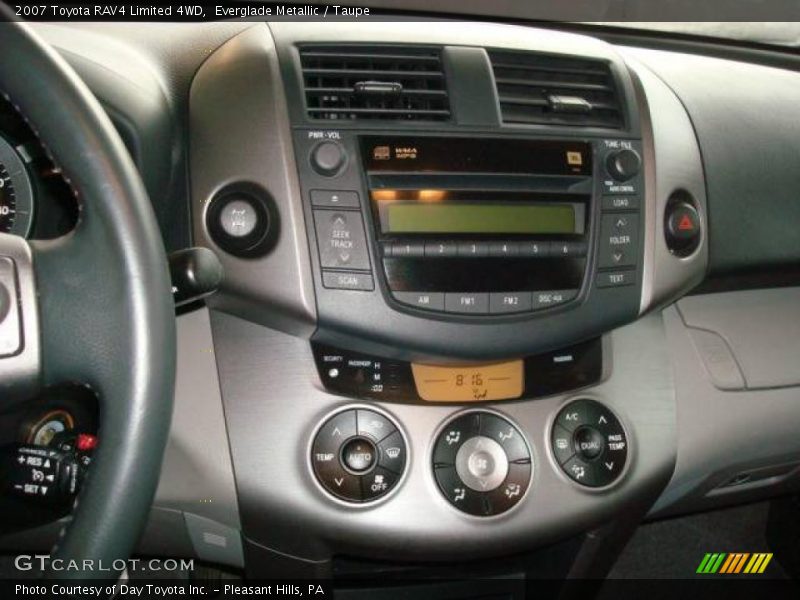 Everglade Metallic / Taupe 2007 Toyota RAV4 Limited 4WD