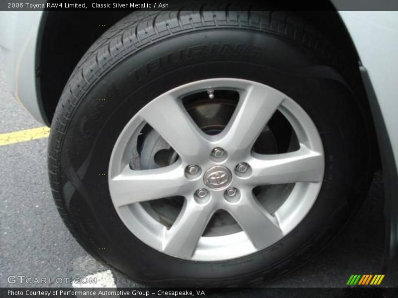 Classic Silver Metallic / Ash 2006 Toyota RAV4 Limited