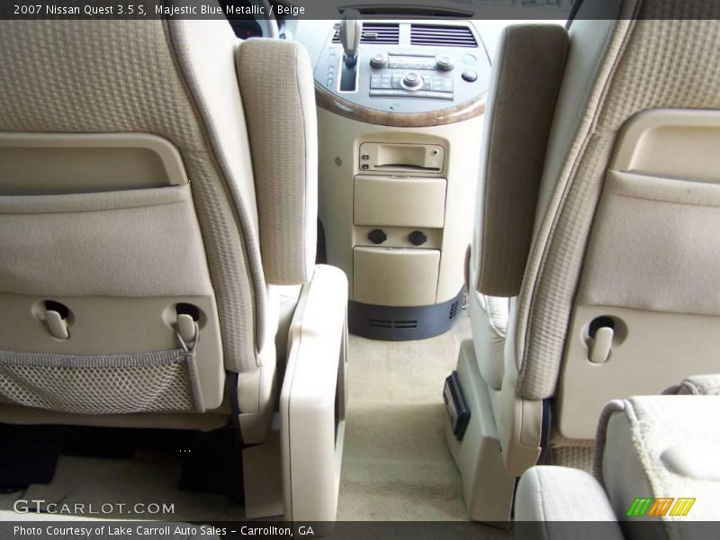Majestic Blue Metallic / Beige 2007 Nissan Quest 3.5 S